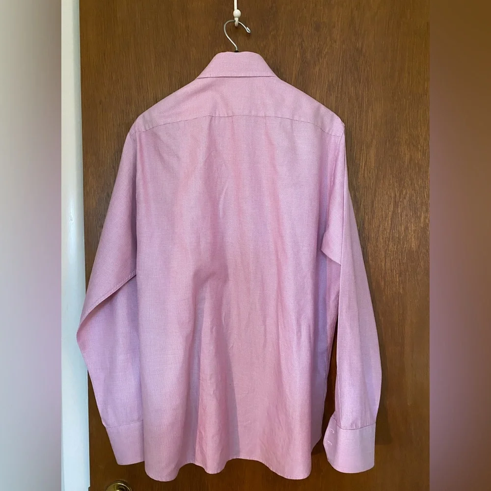 Hugo Boss Men’s Size 16 34/35 Pink Dress Shirt